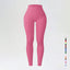 Threaded autumn and winter yoga pants seamless fitness pants high waisted sports yoga clothes leggings - Korvel