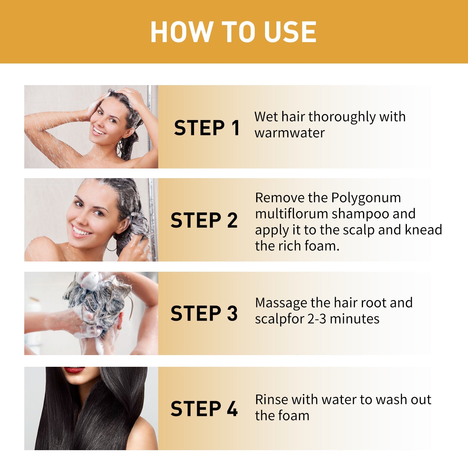 Shampoo Bar, Solid Hair Tight Hair Anti-Loss Soft Repair Hair End Dry Damaged Shampoo Soap - Korvel