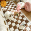 Autumn and winter plush bedside mat anti-skid chenille Mantou mat bedroom tatami sleeping carpet - Korvel