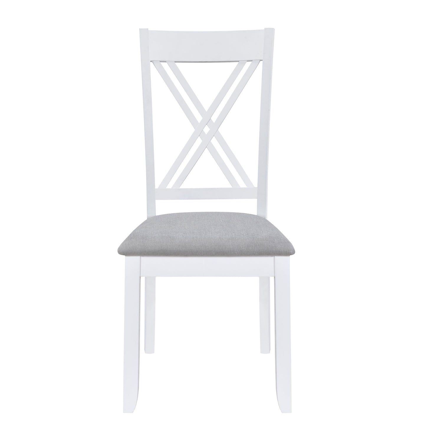 Ensemble de salle à manger rustique minimaliste en bois TOPMAX 5 pièces