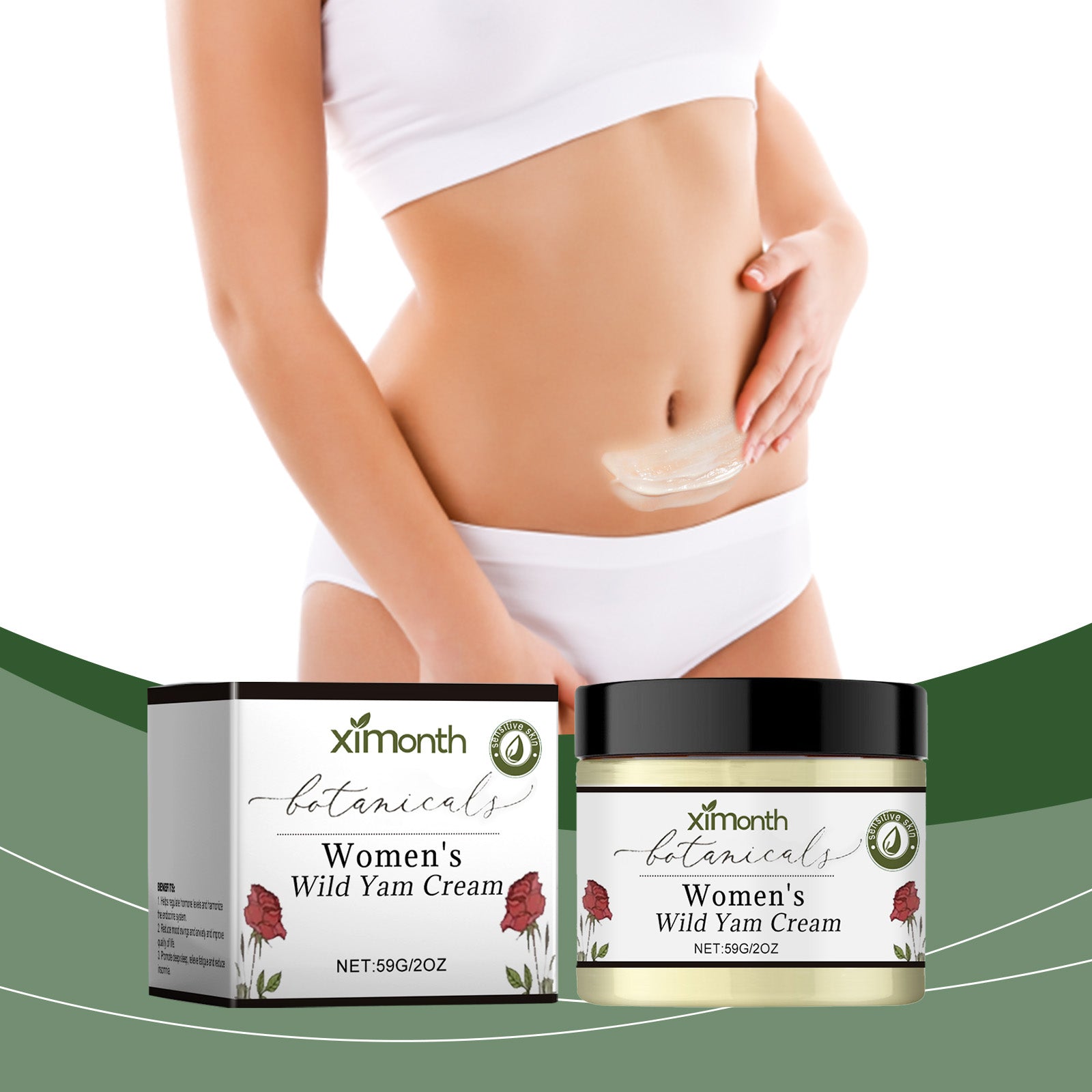 Body Balance Cream Soothes Discomfort Gently Nourishes And Moisturizes Skin Body Care Cream - Korvel