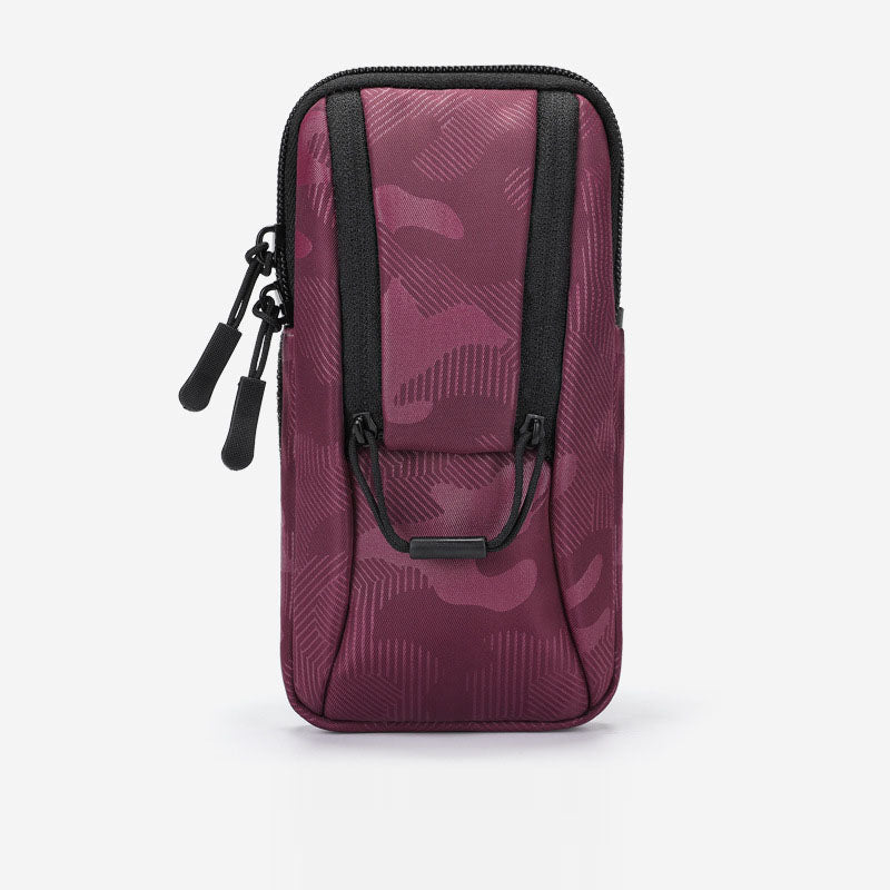 Arm bag for running sports, mobile phone, fitness equipment, wrist bag, outdoor cycling, waterproof arm bag, men's and women's phone bags - Korvel