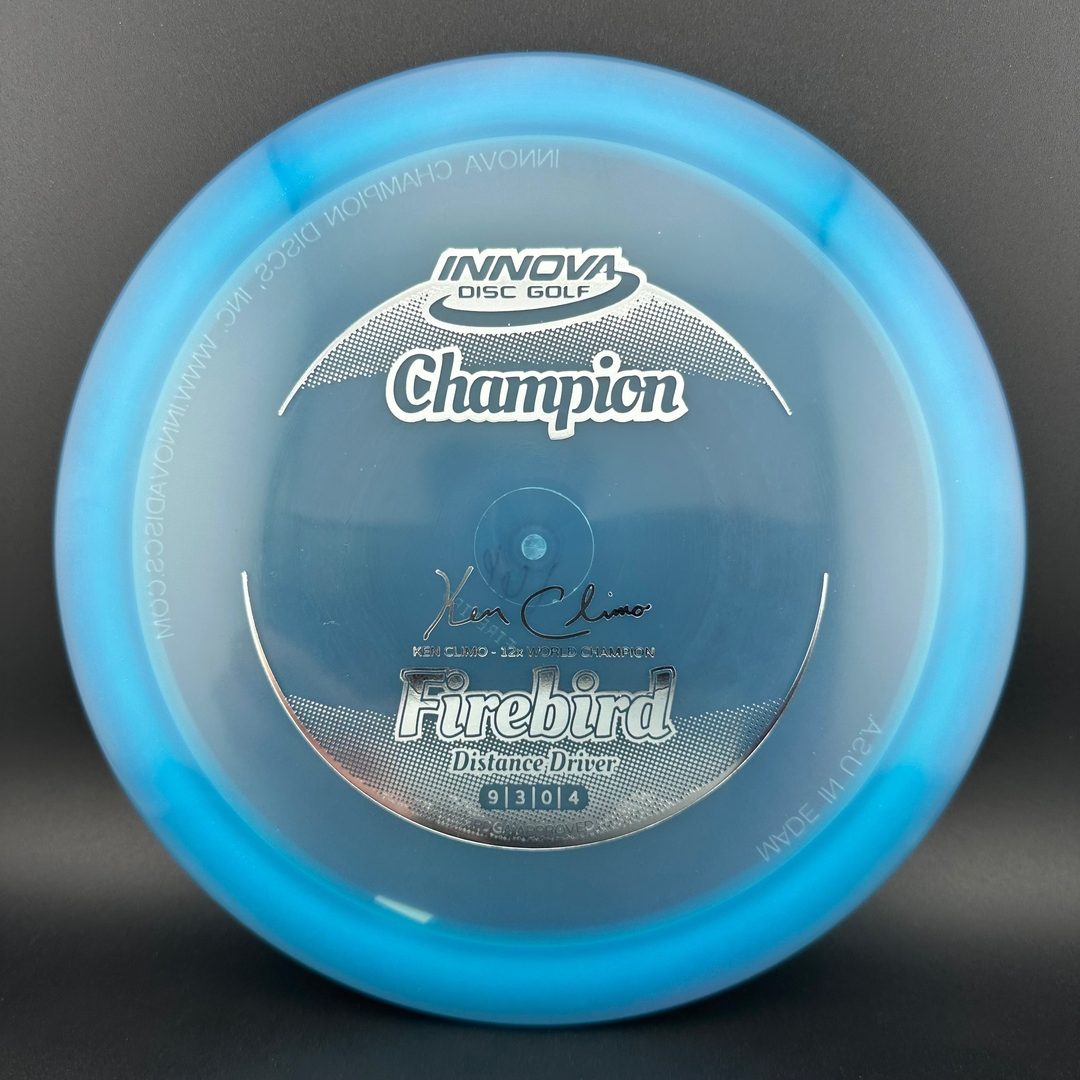 Champion Firebird - Disco de Firma de Ken Climo