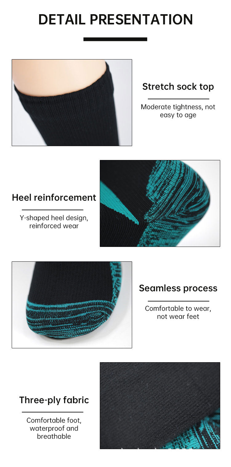 Chaussettes de sport imperméables et respirantes de qualité supérieure pour les aventures en plein a