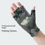 Fishing Half finger Road Asian Gloves Men and Women Ice Silk Sunscreen, Sweat Absorbent, Breathable, Anti slip, Anti stab Outdoo - Korvel