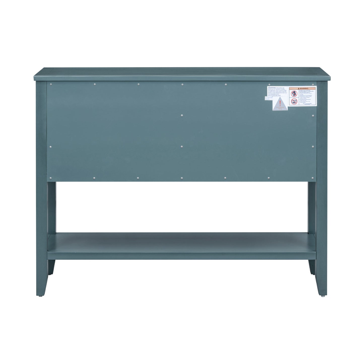REXM Cambridge Series Retro Console Desk with Storage