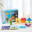 Creative building blocks, children's puzzle board games, kindergarten enlightenment, early education, puzzle toys, gifts - Korvel