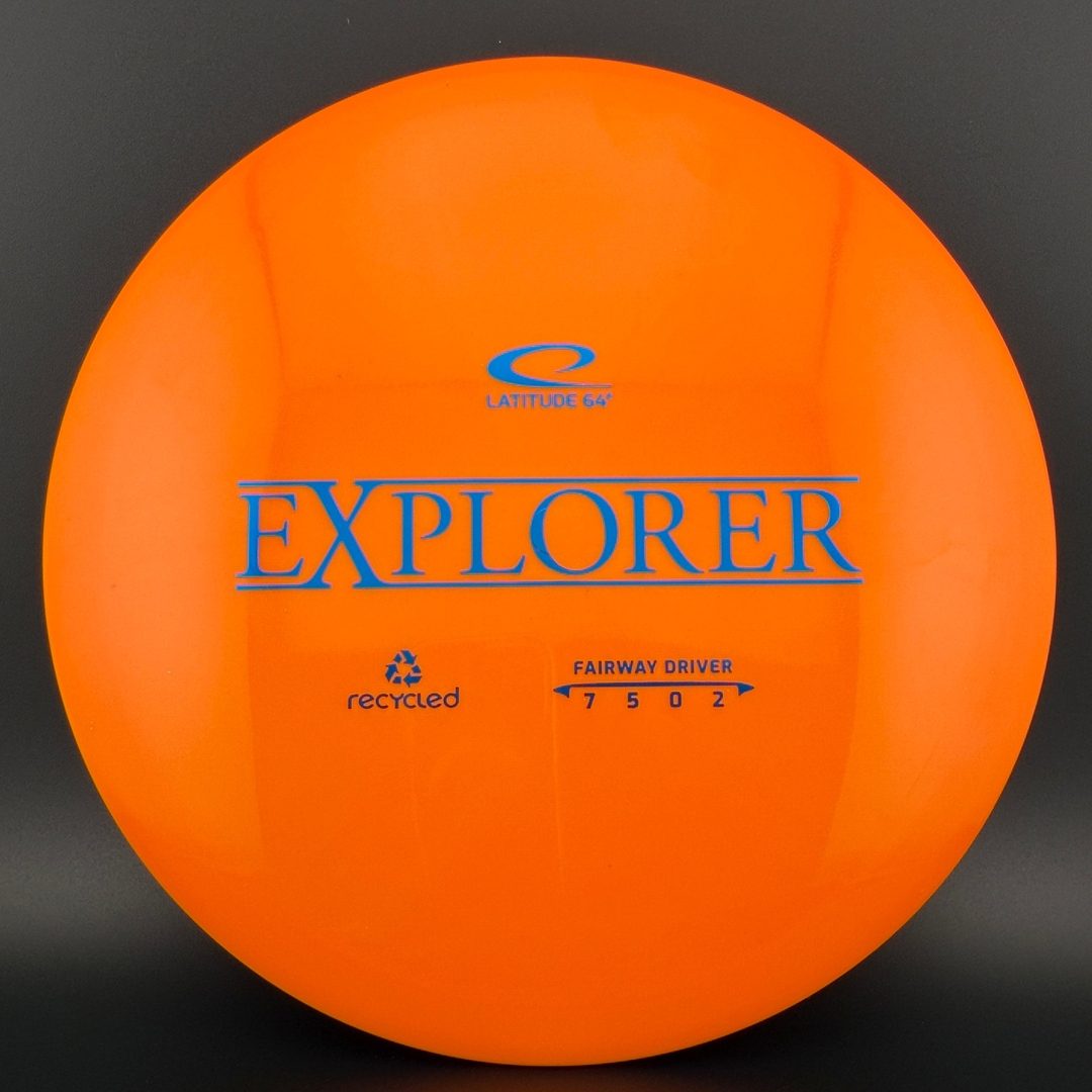 Disque de golf en plastique recyclé Explorer