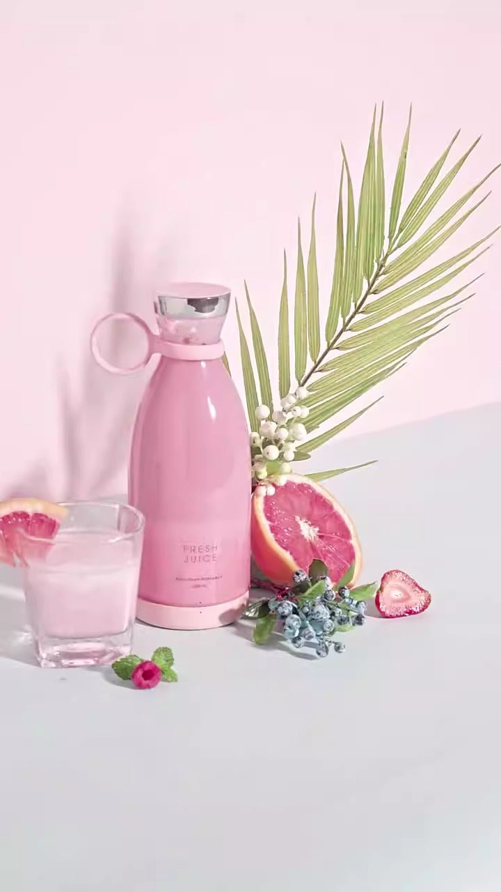 Home portable electric juice cup with large capacity, wireless portable USB juice machine handheld - Korvel