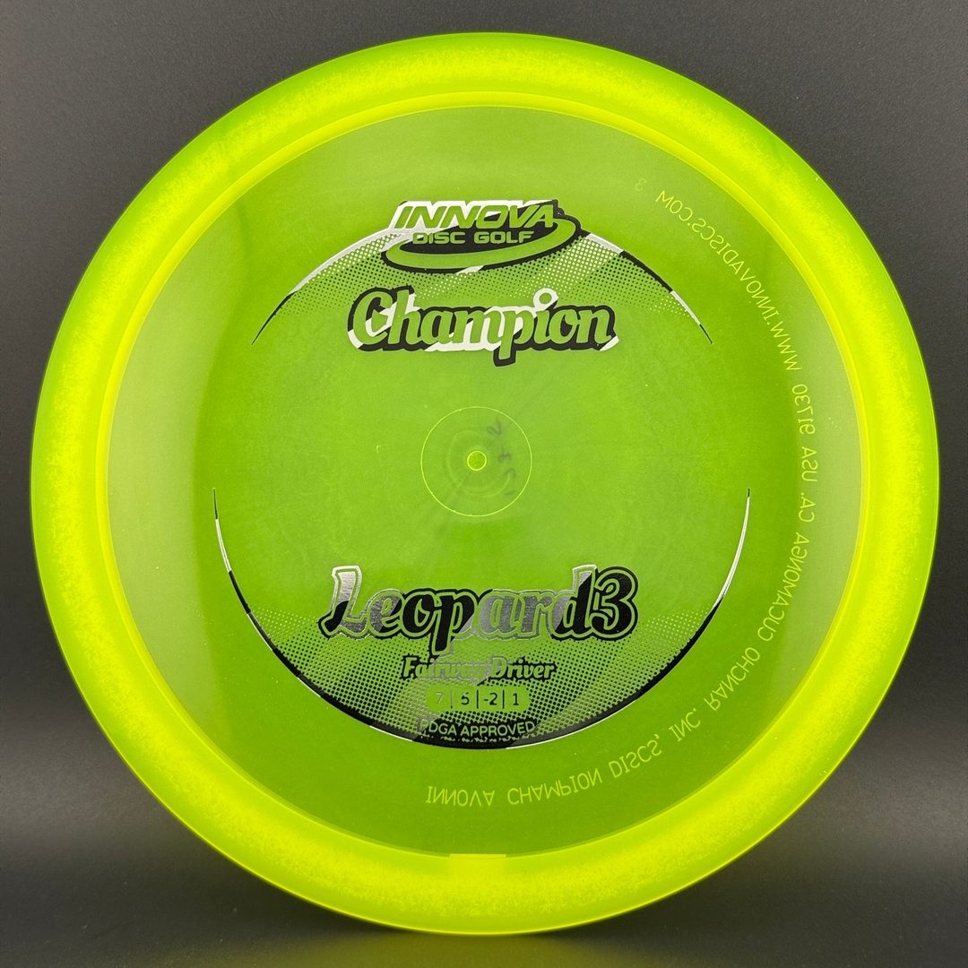 Innova Champion Leopard3 Disque de Golf - Jaune Dayglow