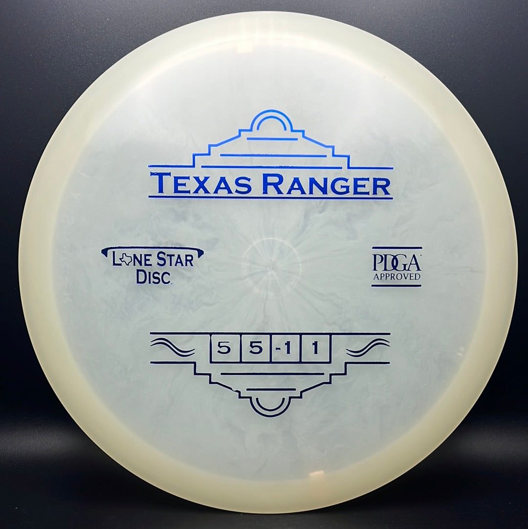 Alpha Glow Texas Ranger Disc Golf Disc