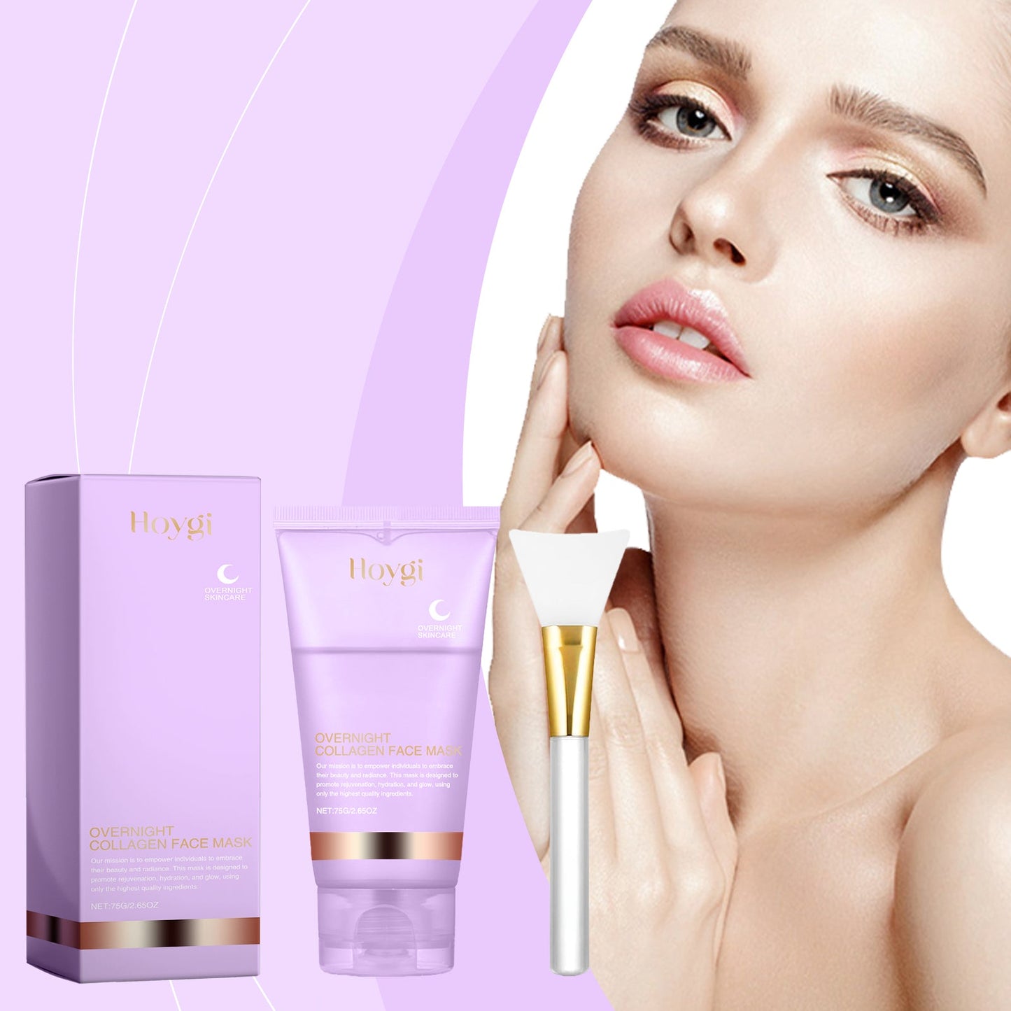 Mascarilla de Colágeno Premium para Firmar e Hidratar la Piel