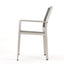 Cape Coral Outdoor Wicker Dining Chairs - 2-Pcs Set, Grey