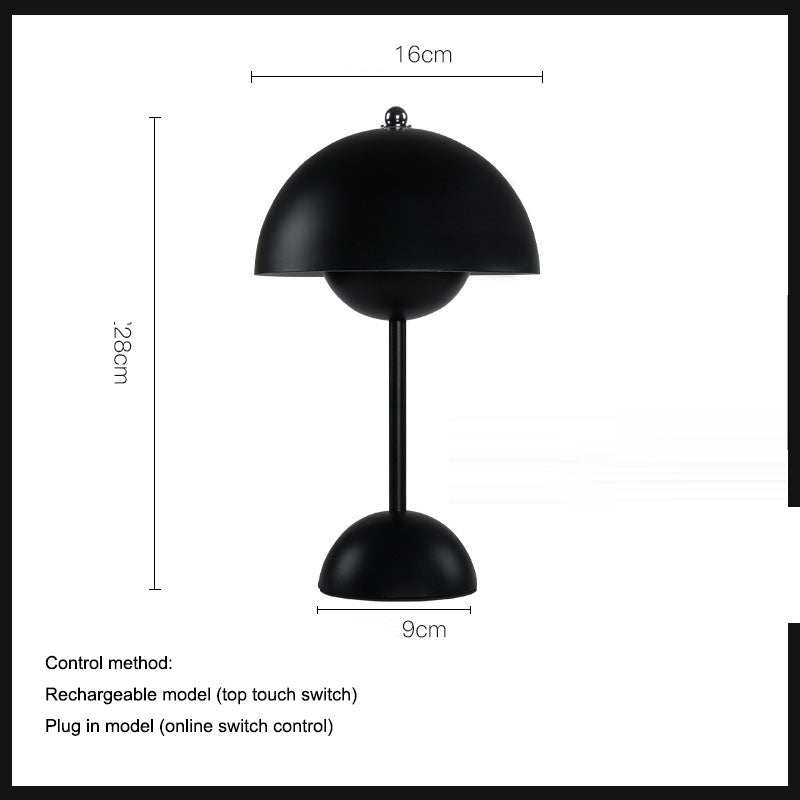 Elegant Dual-Purpose Night Light for Charging and Decor