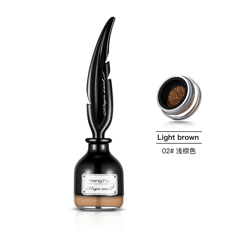 Crème à sourcils HengFei Air Cushion - Résistante à l'eau et Fini Naturel