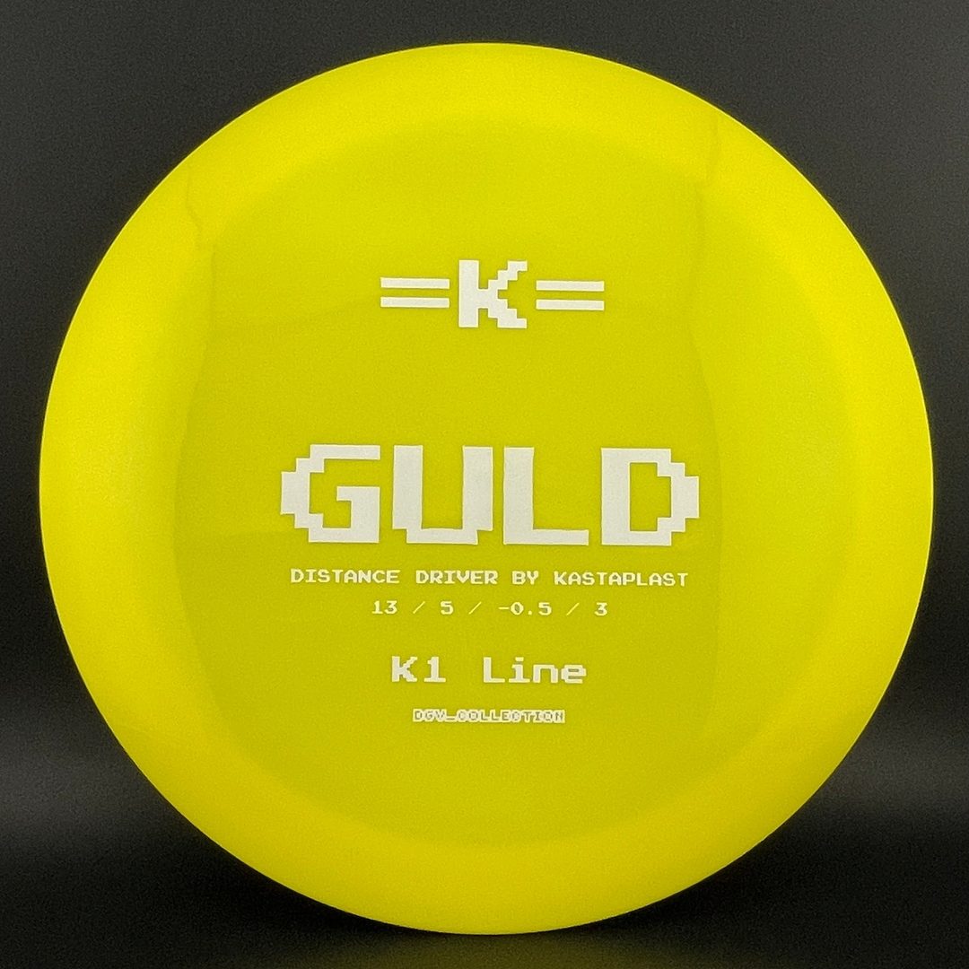 K1 Guld - Controlador de Disco de Golf Retro Guld DGV
