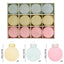 Elegant 6cm Christmas Ball Ornaments - Set of 12