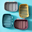 Bathroom soap box storage rack free perforated shelf drain toilet soap rack household suction cup wall-mounted soap box - Korvel