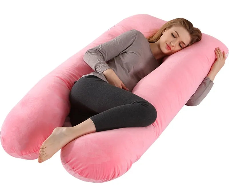 Coussin d'allaitement en forme de U pour confort et soutien