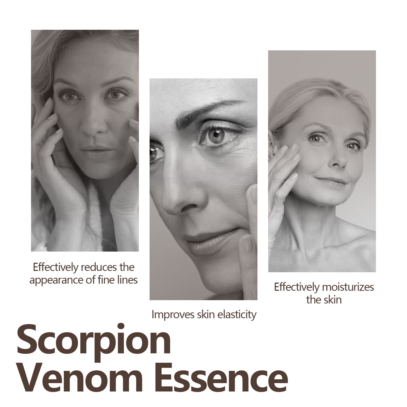 Scorpion Venom Essence, Moisturizing Anti-Wrinkle Carry Bright Color Of Skin Firming Skin Anti-Aging Essence - Korvel