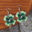 Lucky Clover Acrylic Dangle Earrings - Korvel