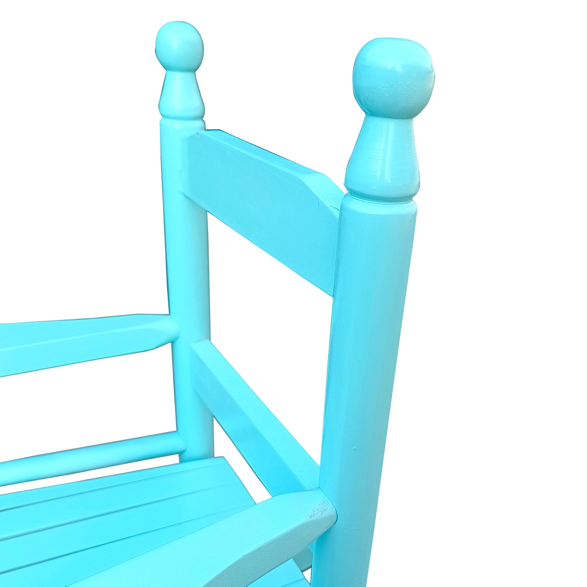 Children's rocking light Light Blue chair- Indoor or Outdoor -Suitable for kids-Durable - Korvel
