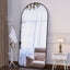 71" x 32" Oversized Full Body Mirror - Elegant Black Frame