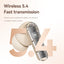 M69 Wireless Bluetooth Earphones In Ear Mini Long Range Sports Noise Reduction Universal Digital Display Earphones - Korvel