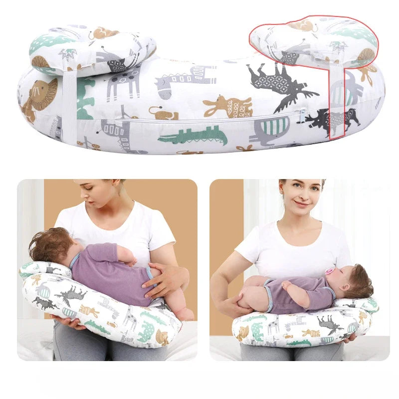 Multi functional baby feeding pillow for mothers - Korvel