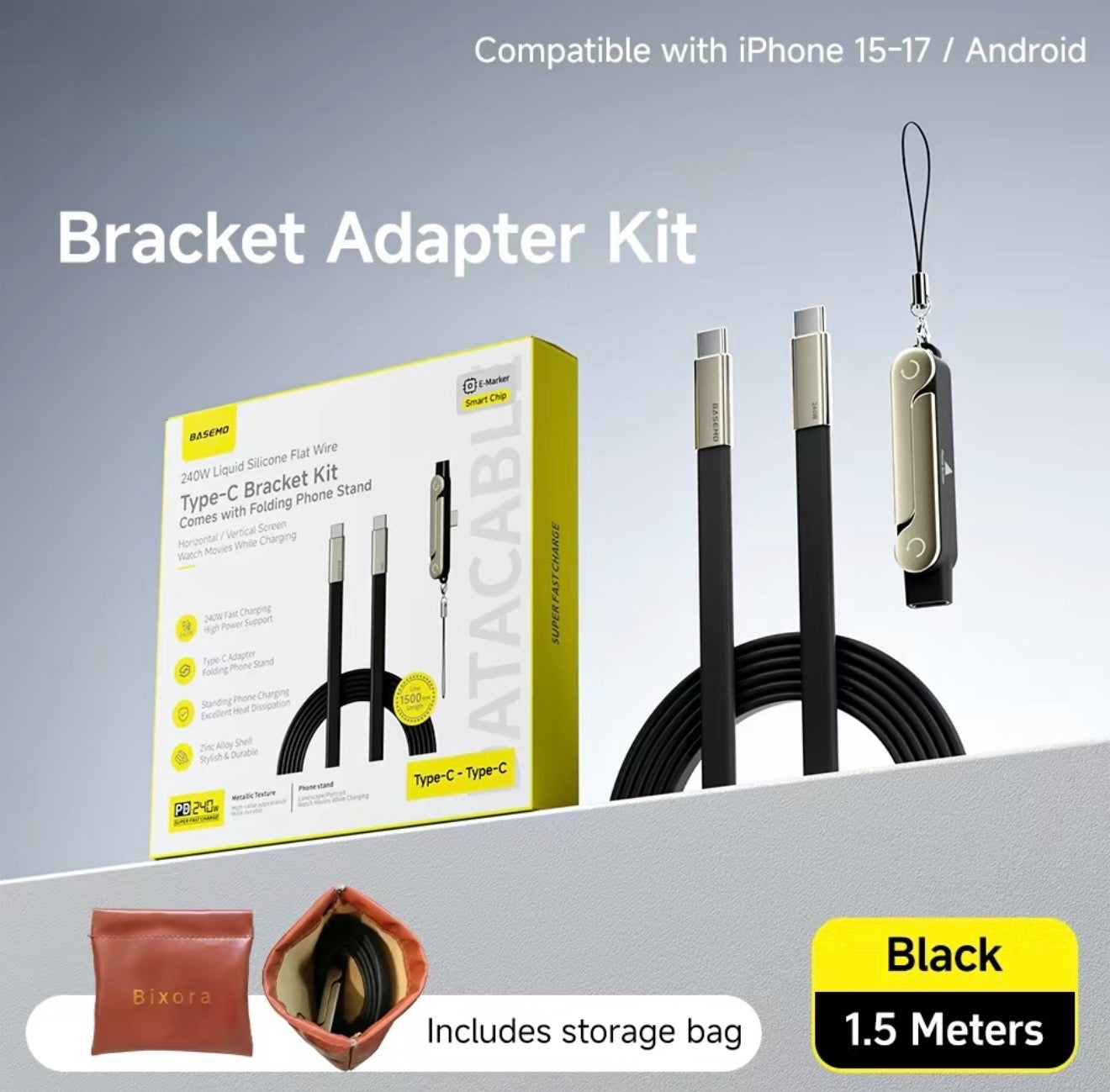 Cable USB-C Mejorado ChargeStand