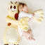 Coussin Apaisant en Peluche pour Bébé - Cerf Rose