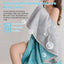 Grade A Cooling Blanket: Soft, breathable, king/queen size, summer lightweight cool comforter. - Korvel