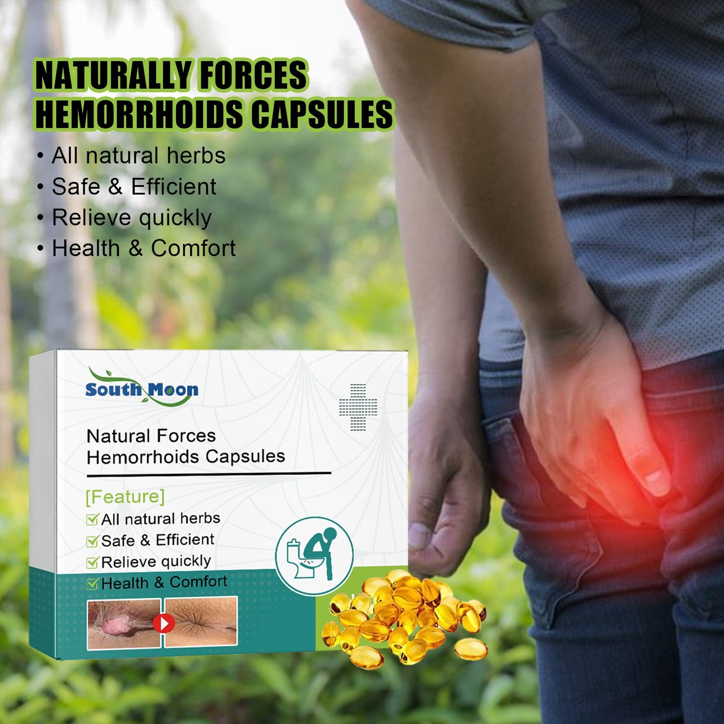 Premium Hemorrhoid Relief Capsules