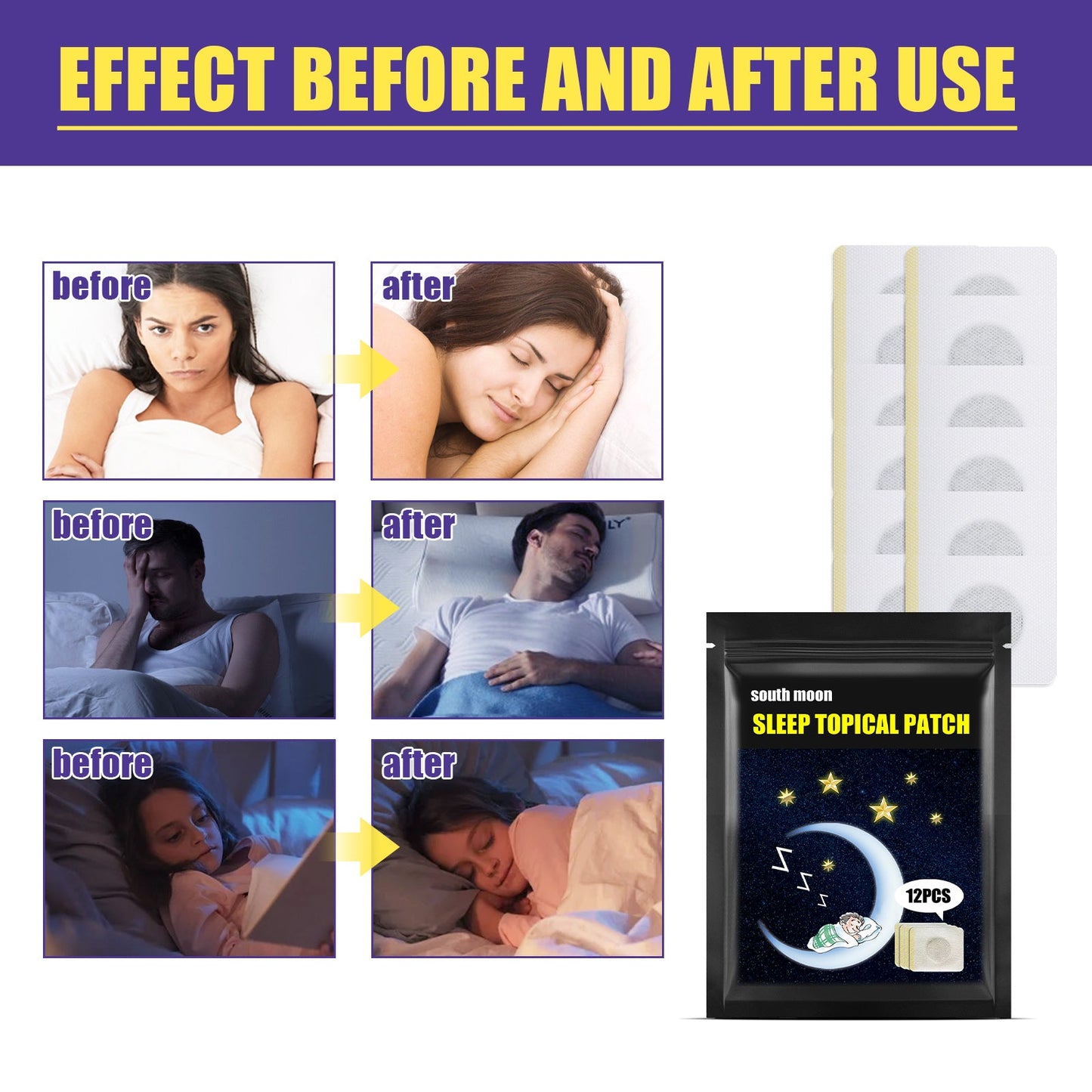 Sleep Patch Home Gentle Care To Improve Sleep Quality Daily Body Care Patch - Korvel