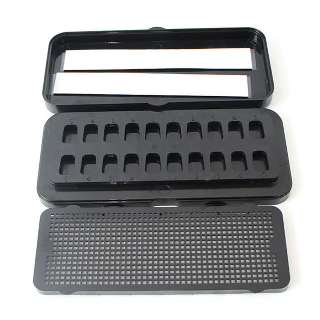 Dental Materials Oral Consumables Beauty Teeth Ice Porcelain All-Ceramic Teeth All-Porcelain Veneer Dental Patch Processing Box - Korvel