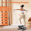 Home Office Exercise 330LBS Capacity Mini Stepper with Resistance Bands and LCD Monitor - Korvel