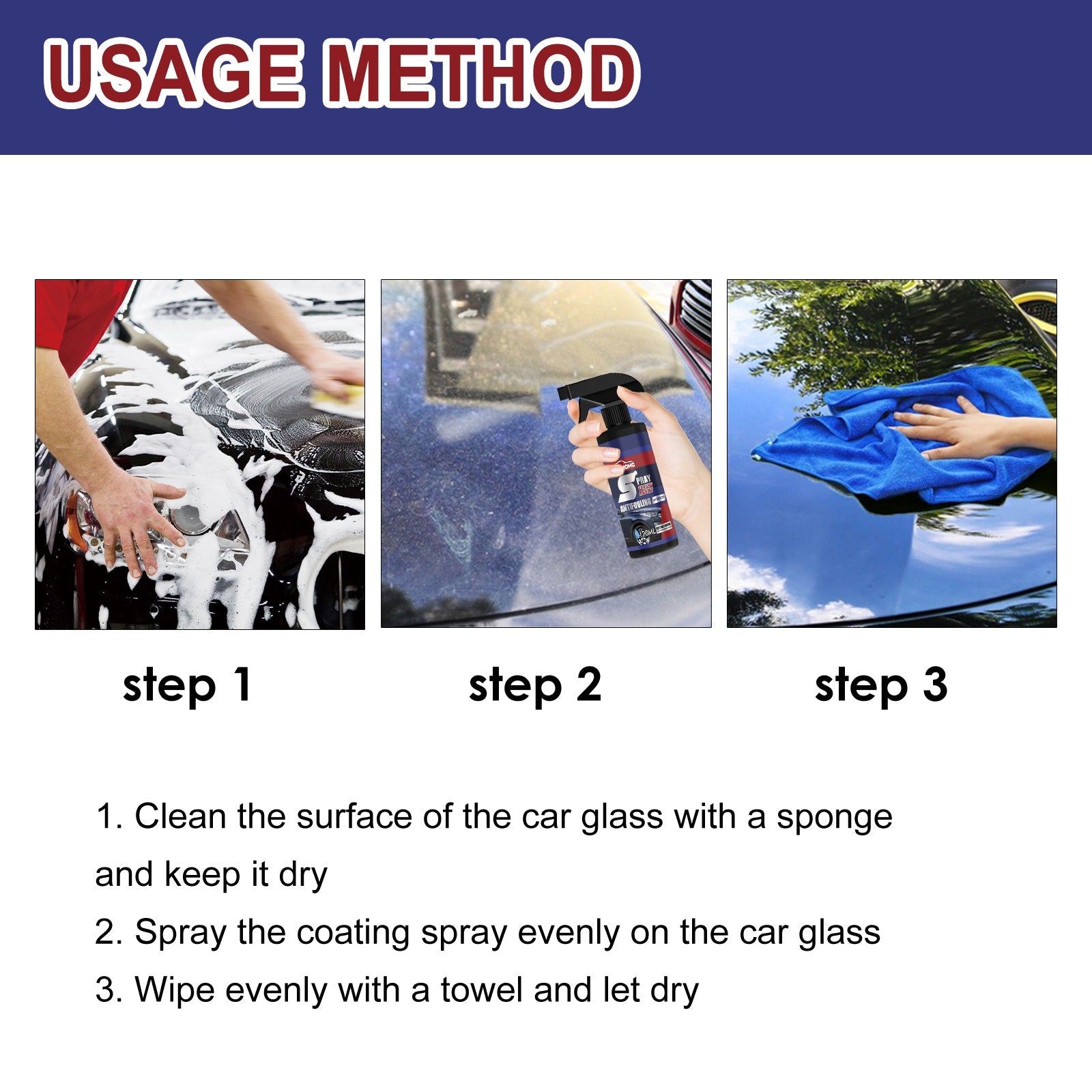 Coating Agent Spray, Maintenance Paint Decontamination Blackening Brightening Automotive Coating Nano Coating Spray - Korvel