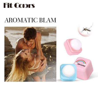 Fit Colors Mosquito Repellent Solid Balm Ball Boys and Girls Carry Long Lasting Fragrance Insect Repellent Solid Balm - Korvel