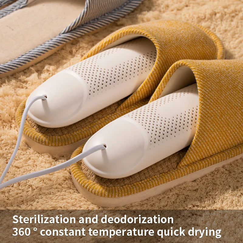 Portable Shoe Dryers Freshener Device Dryer 110V/ 220V Timing Shoes Footwear Electric Heater Socks Ultraviolet Dehumidifier - Korvel