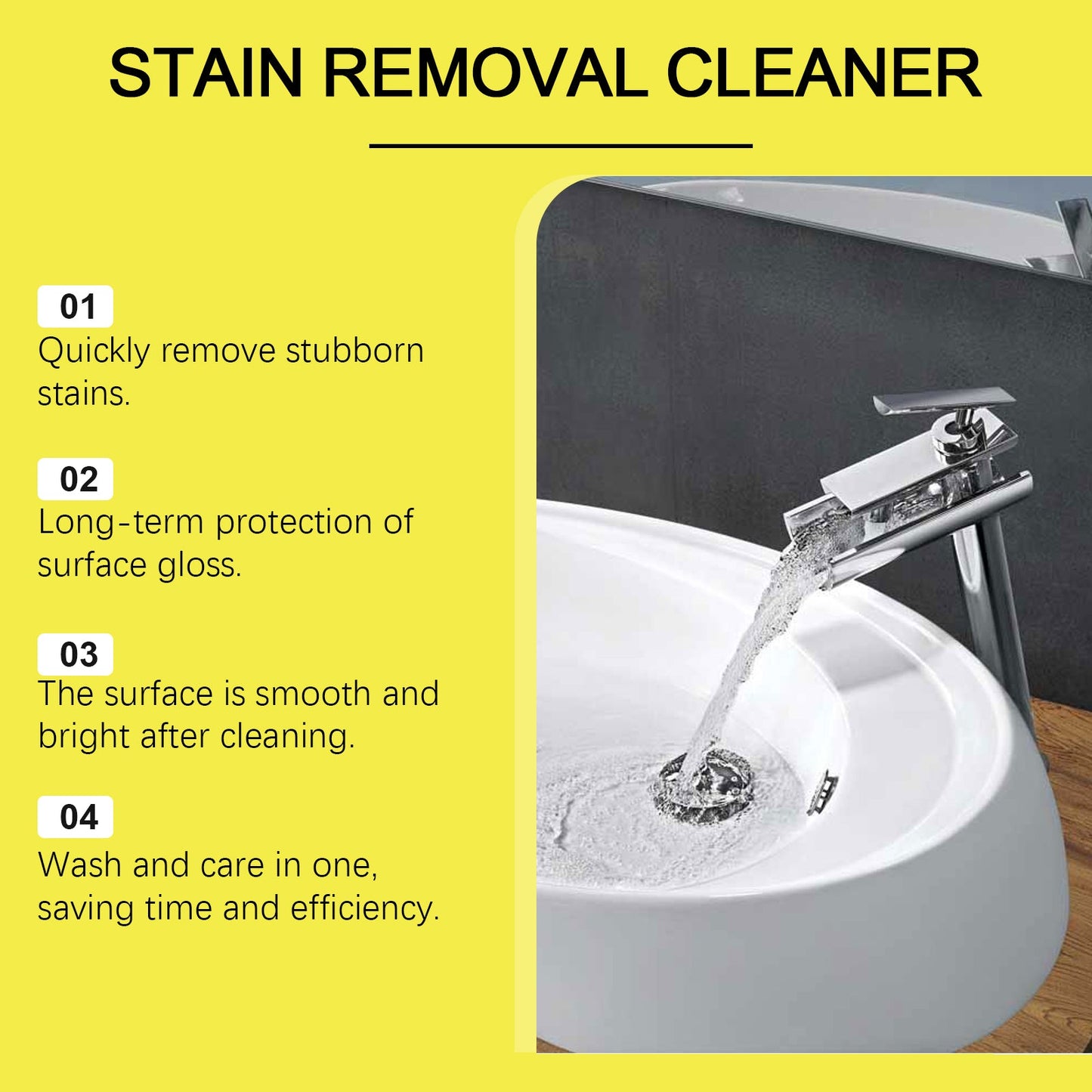 Stain Remover Scale Household Tile Crevices Refrigerator Sink Toilet Stain Remover - Korvel