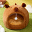 Cama para Mascotas Cozy Toast Bread para Gatos y Perros