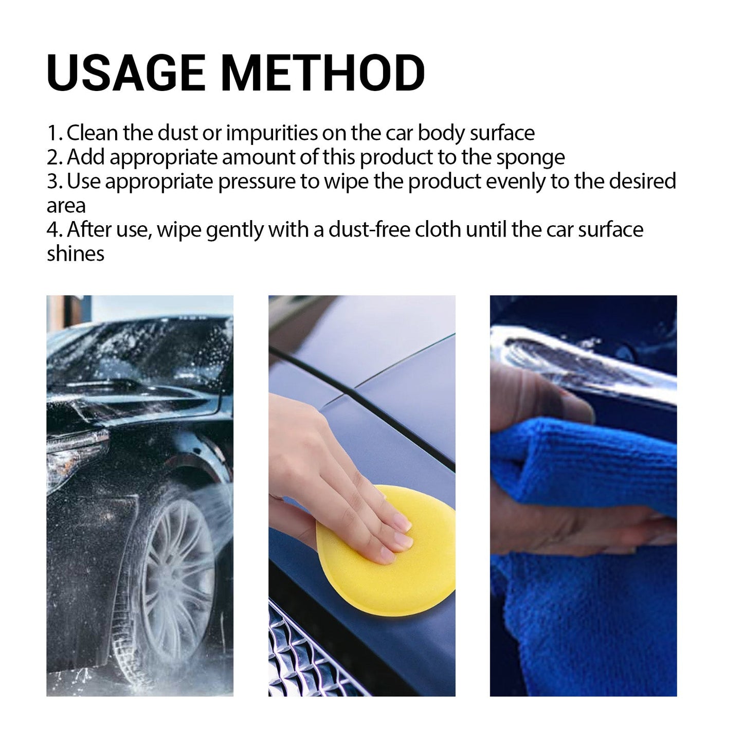 Premium Scratch Removal Wax for Car Paint Care