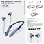 AKZ-R8 New Private Model Wireless Bluetooth Headset 5.0 Hanging Neck Sports Hall Magnetic Switch Stereo Headset - Korvel