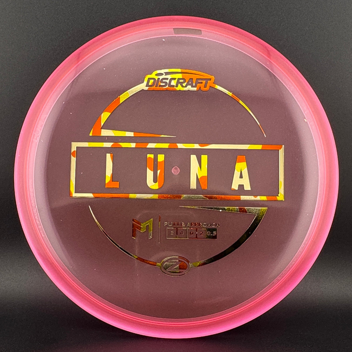 Discraft Z Luna Disc Golf Putter - Édition Paul McBeth