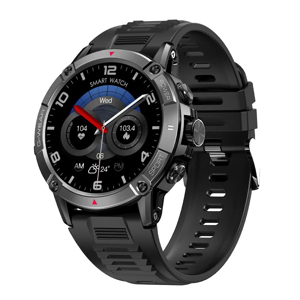 NX8 smartwatch 1.52 inch screen one click link Bluetooth call exercise heart rate detection IP68 waterproof - Korvel