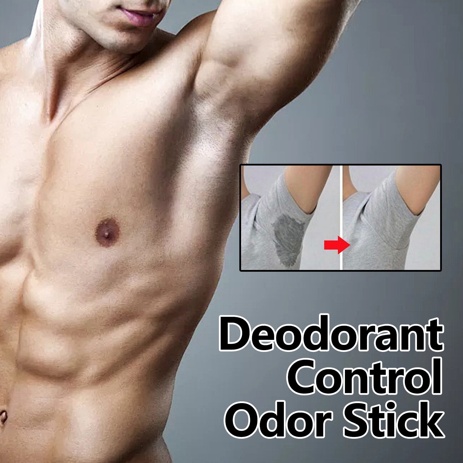 Control Odor Stick, Clean Armpit Odors Fresh And Long-Lasting Portable Body Stick - Korvel