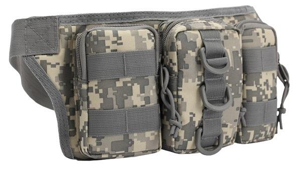 Black Hawk Commandos Tactical Waist Bag - Waterproof & Versatile