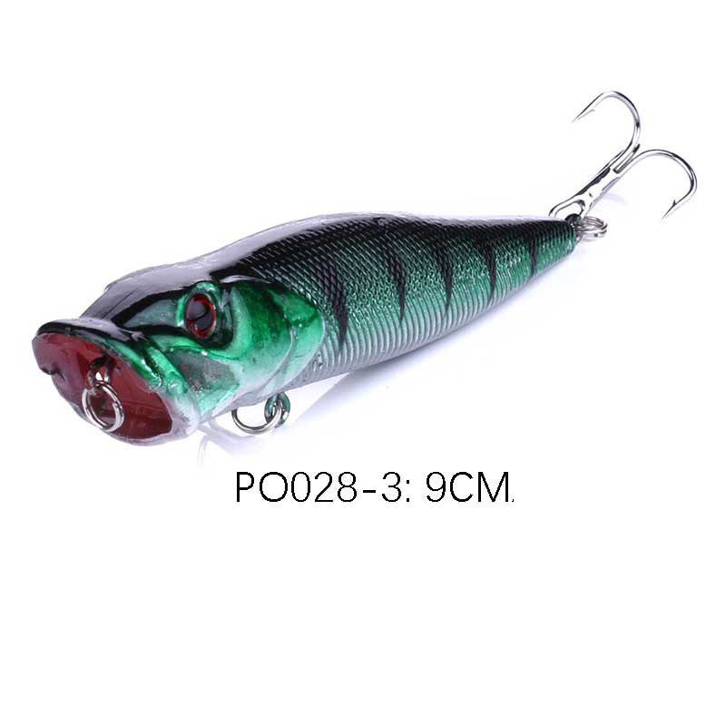 Popaluya bait, surface bait, fake bait, fishing gear, hard bait - Korvel