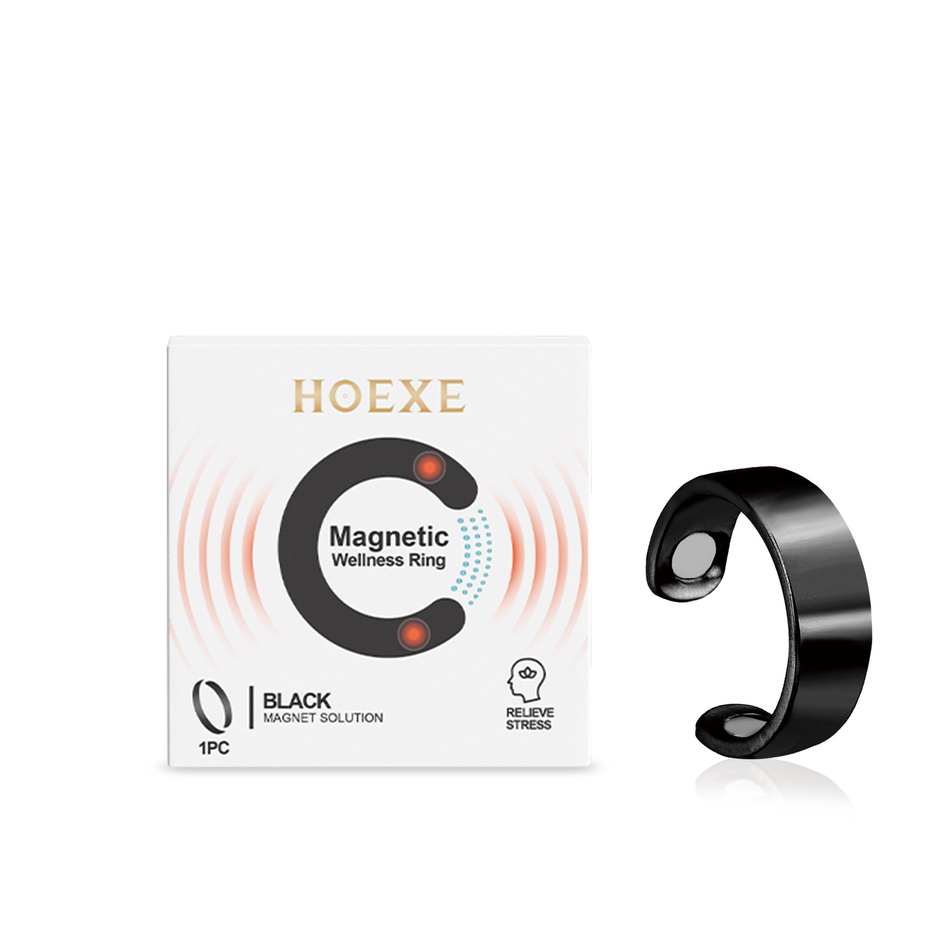 Black Magnet Ring - Korvel