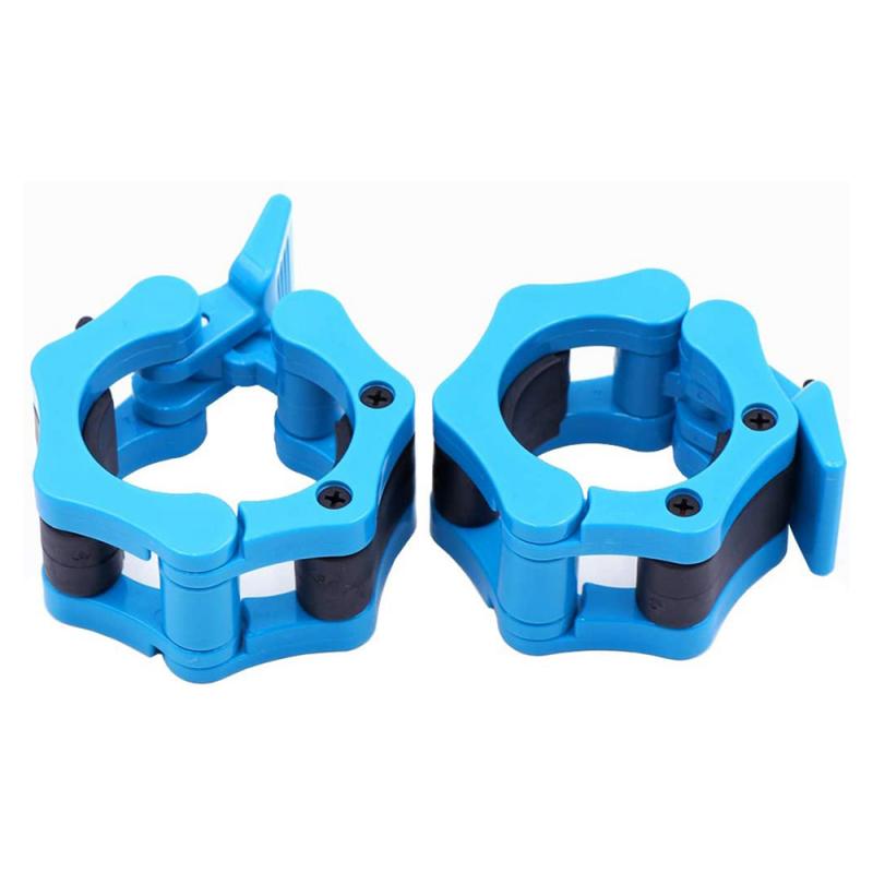 Olympic 2" Spinlock Barbell Collars - Secure Weight Lifting Clips